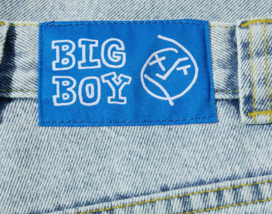 POLAR BIG BOY PANTS - LIGHT BLUE – igotskate