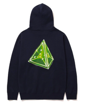 Load image into Gallery viewer, HUF Tesseract Triple Triangle Hoodie Navy