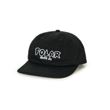 Load image into Gallery viewer, Polar Michael Cap - Outline Logo Black
