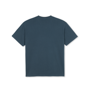 Polar Graph Tee - Grey Blue