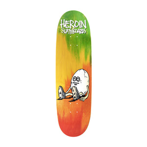 HEROIN SKATEBOARDS THE BIG EGG DECK 9.125