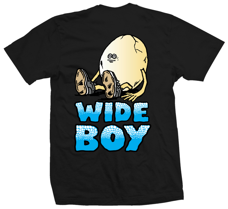 WIDE BOY TEE HEROIN SKATEBOARDS