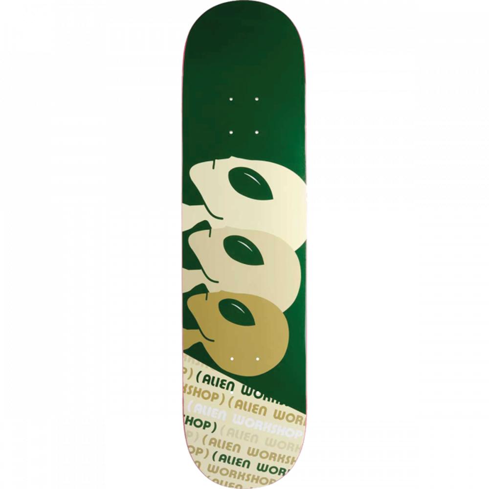 Alien Workshop Strobe Parenthesis Deck 8.0 Green