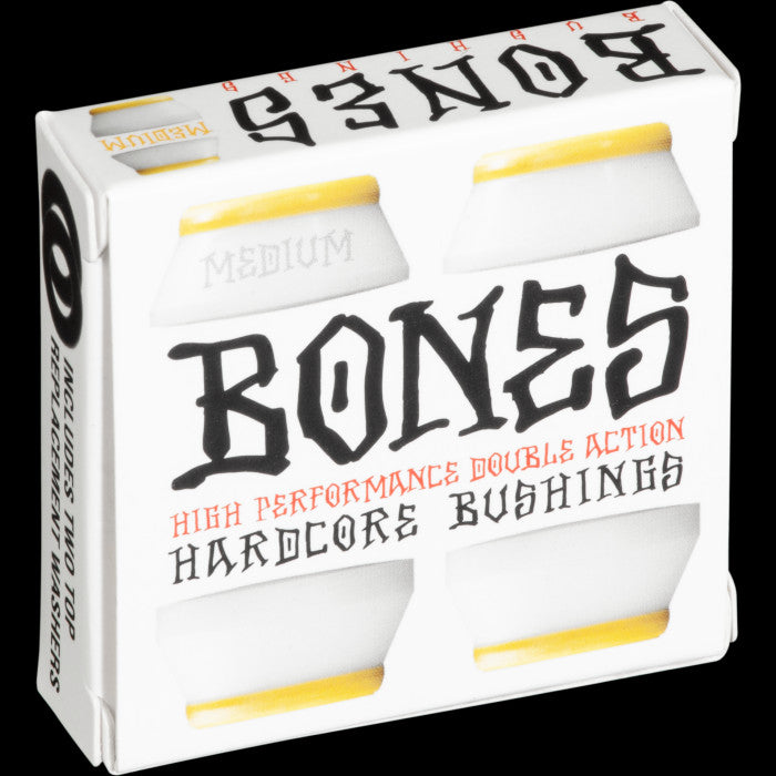 BONES WHEELS BUSHING MEDIUM WHITE PACK