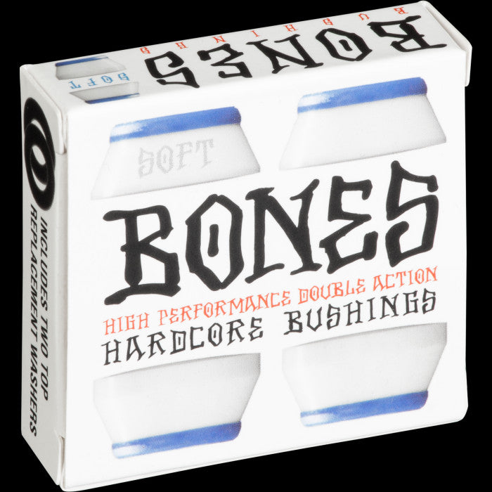 BONES WHEELS BUSHING SOFT WHITE PACK