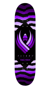 Powell Peralta Flight® Safari Skateboard Deck Purple - 8.5 x 32.08