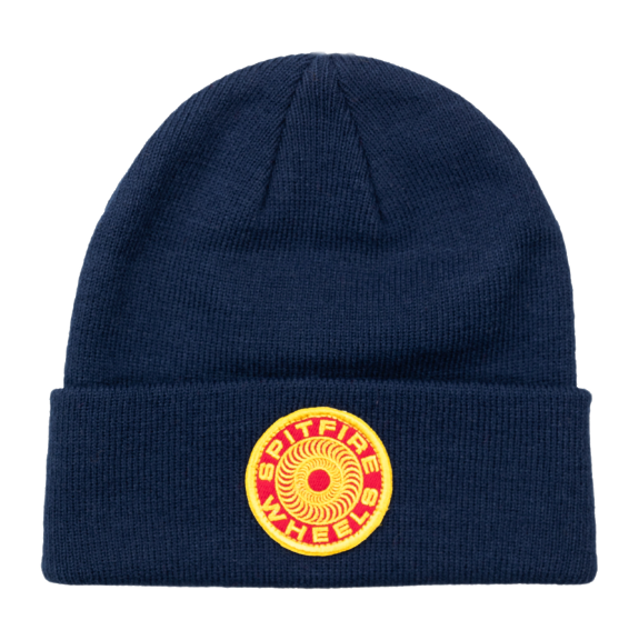 Classic Swirl Patch Beanie